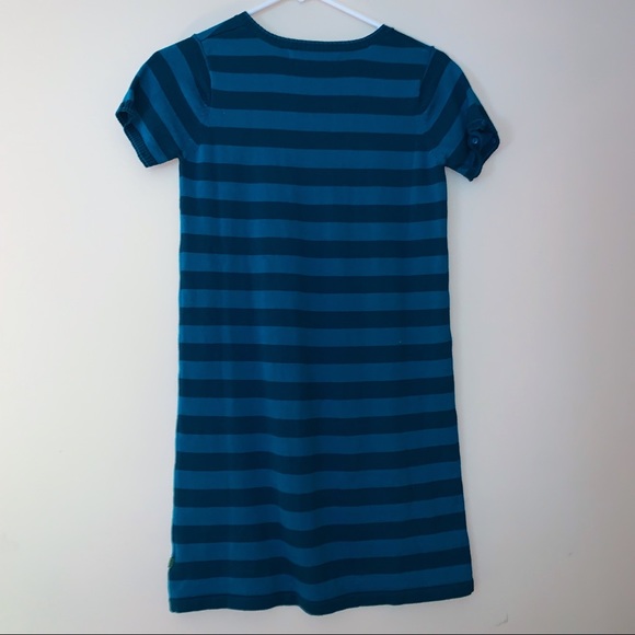 Kids short sleeve blue dress - Picture 2 of 2